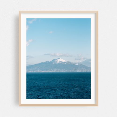 Snowy Vesuvius from Sorrento 02