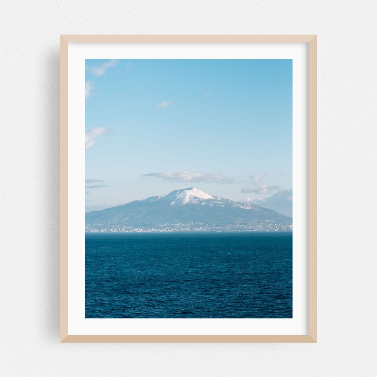 Snowy Vesuvius from Sorrento 02 – image 1 of 12