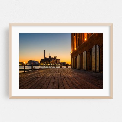 Henderson's Wharf Sunset