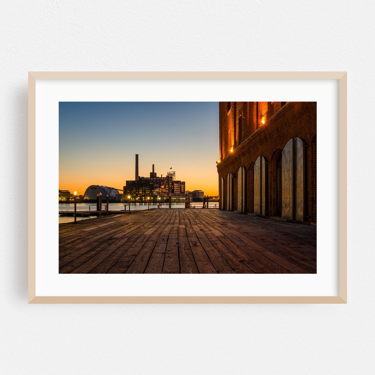 Henderson's Wharf Sunset – image 1 of 6