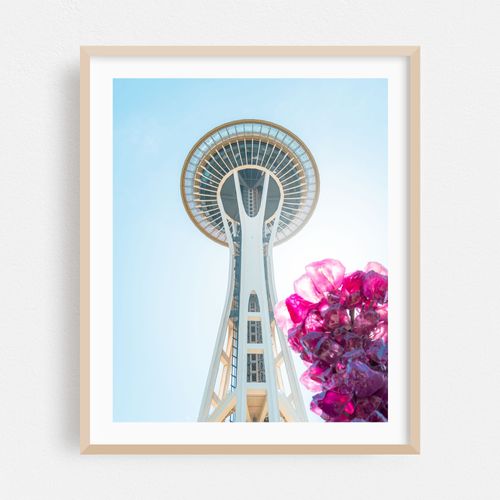 Space Needle // Metallic Purple