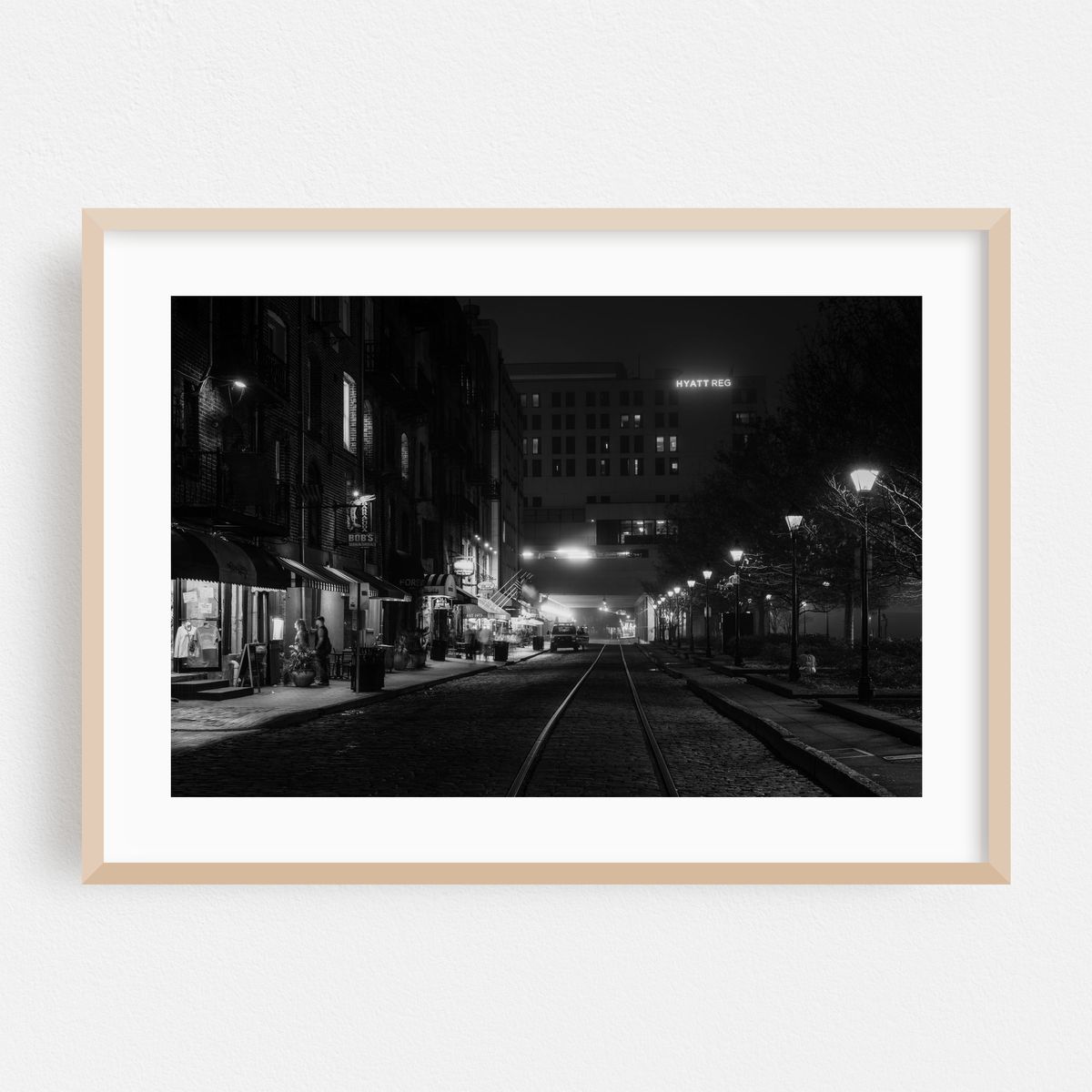 River Street Tracks B&W – image 1 of 6