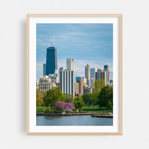Chicago Skyline from Lincoln Park 02