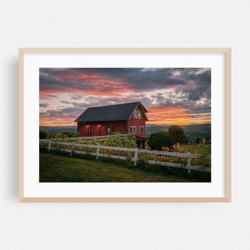 Sunset on Darling Hill, Burke