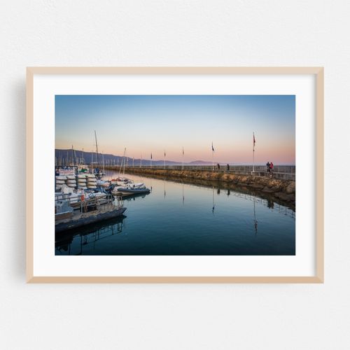 Sunset over Breakwater