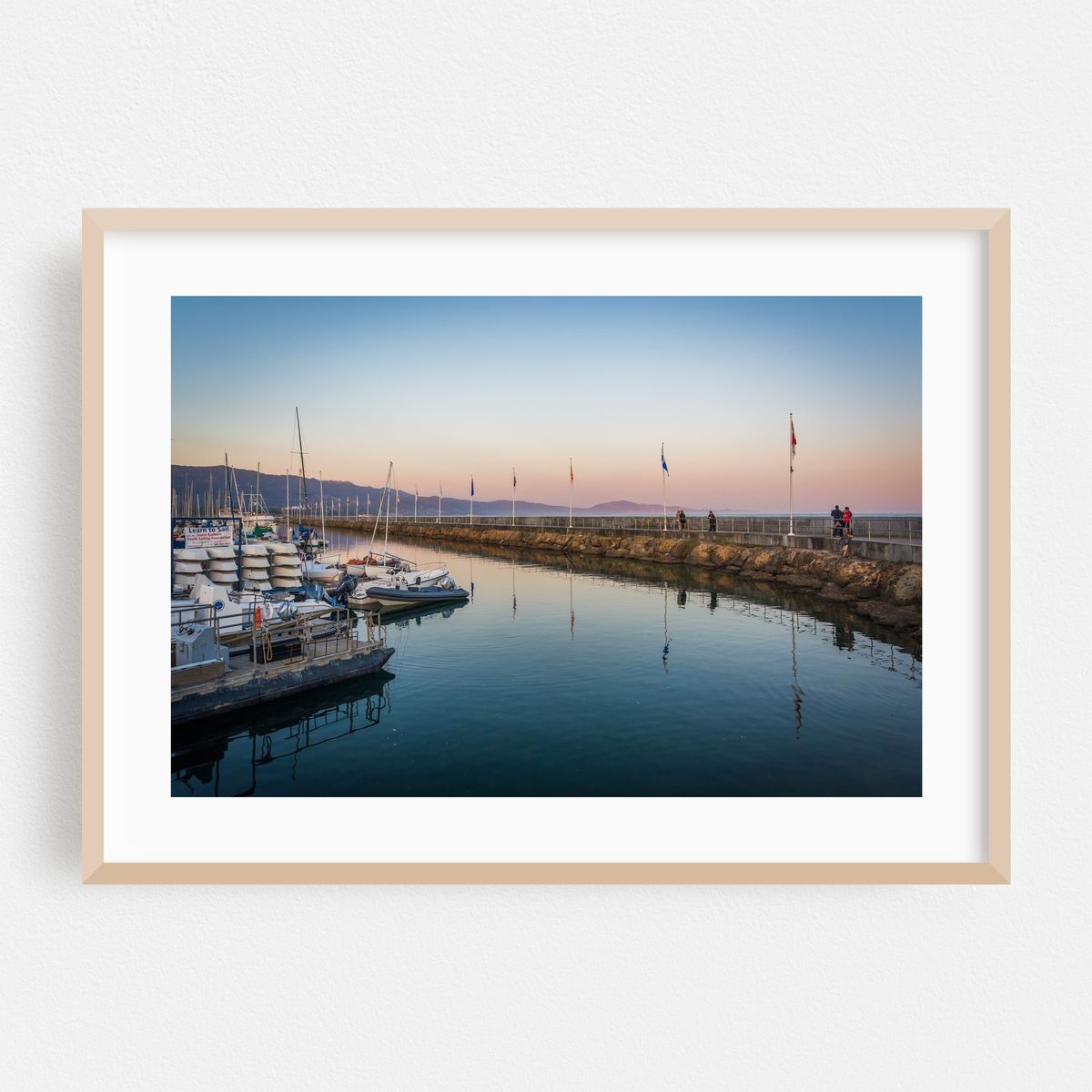 Sunset over Breakwater – image 1 of 6