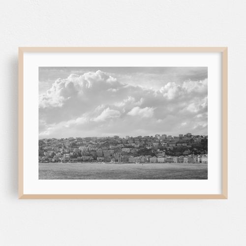 Coastal Napoli B&W