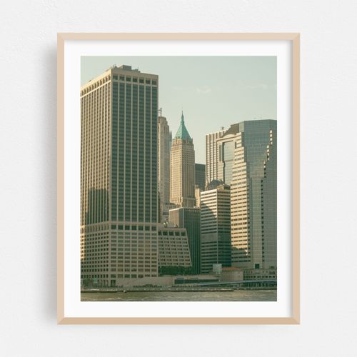 Lower Manhattan from The NYC Ferry