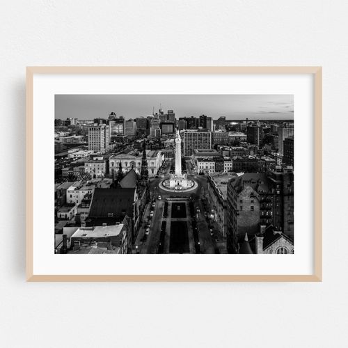 Mount Vernon Place B&W 02