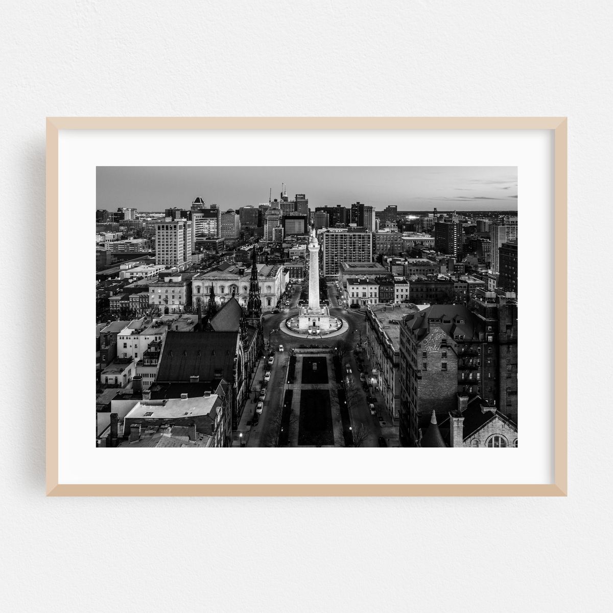Mount Vernon Place B&W 02 – image 1 of 6