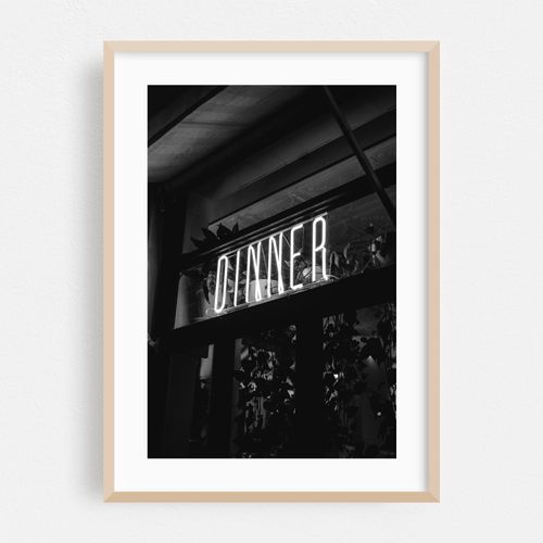 DINNER B&W