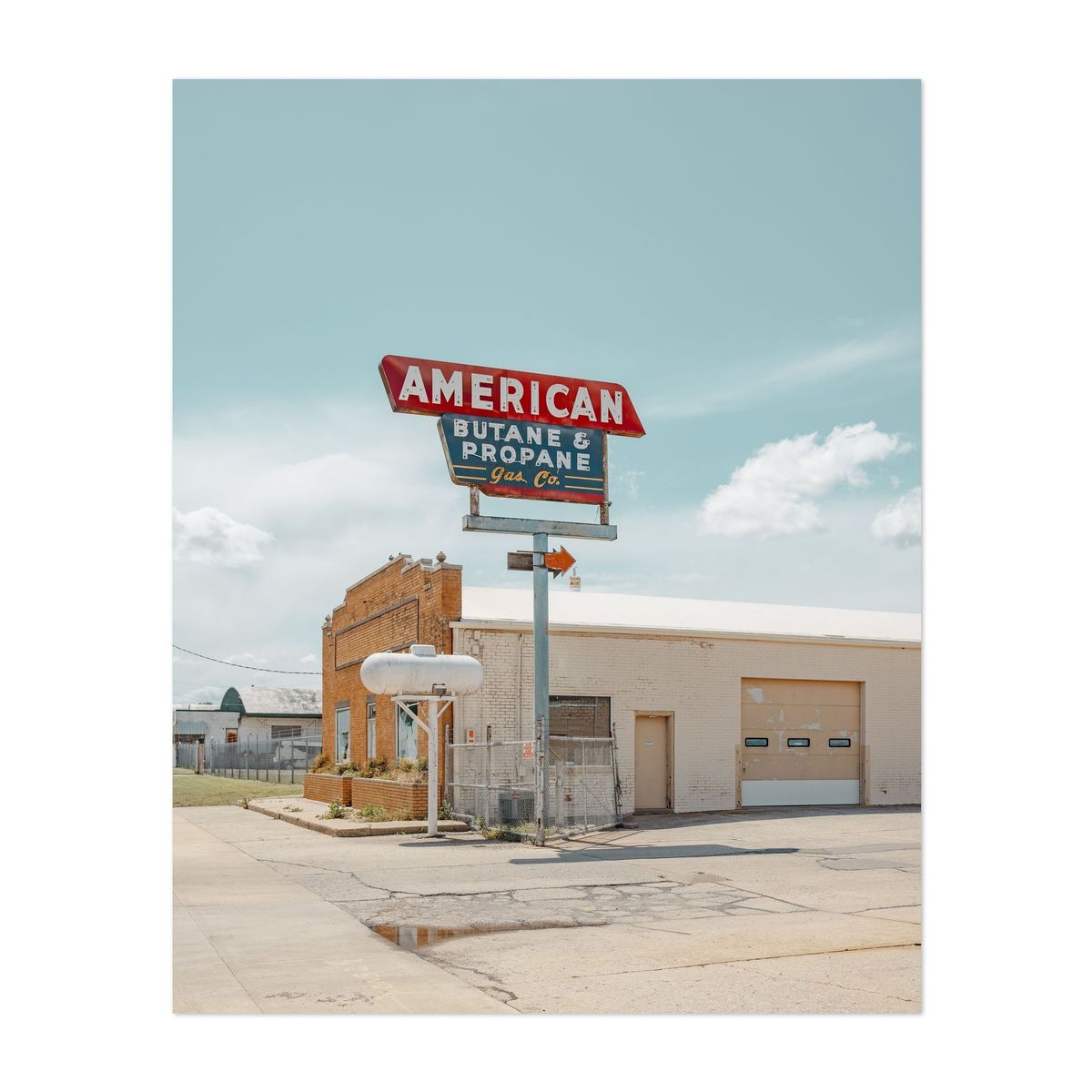 American Butane & Propane Sign – image 1 of 2