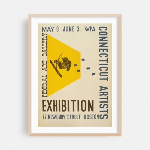 Exhibition WPA Connecticut artists (1936-1939)