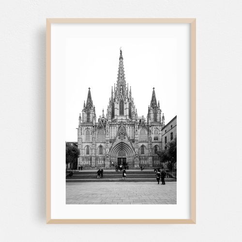 Barcelona Cathedral B&W