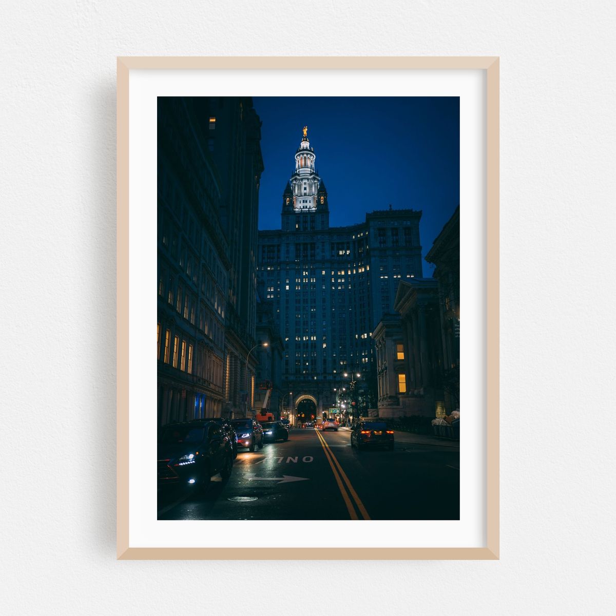 New York City Hall at night – image 1 of 15