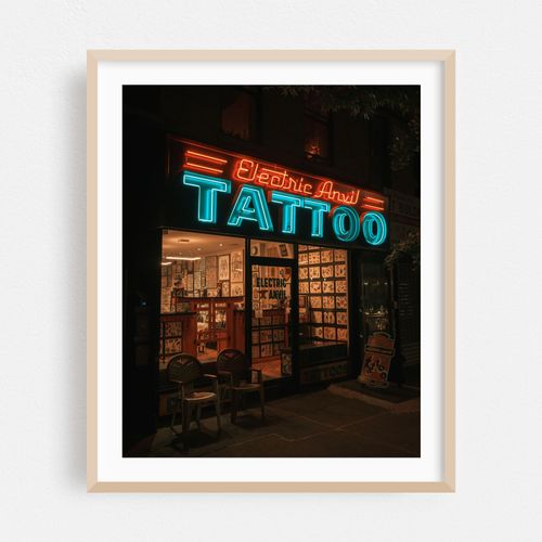 Electric Anvil Tattoo, Crown Heights