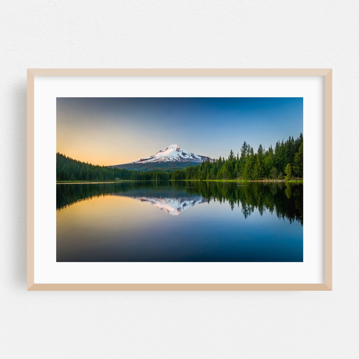 Trillium Lake Reflecting Mount Hood – image 1 of 6