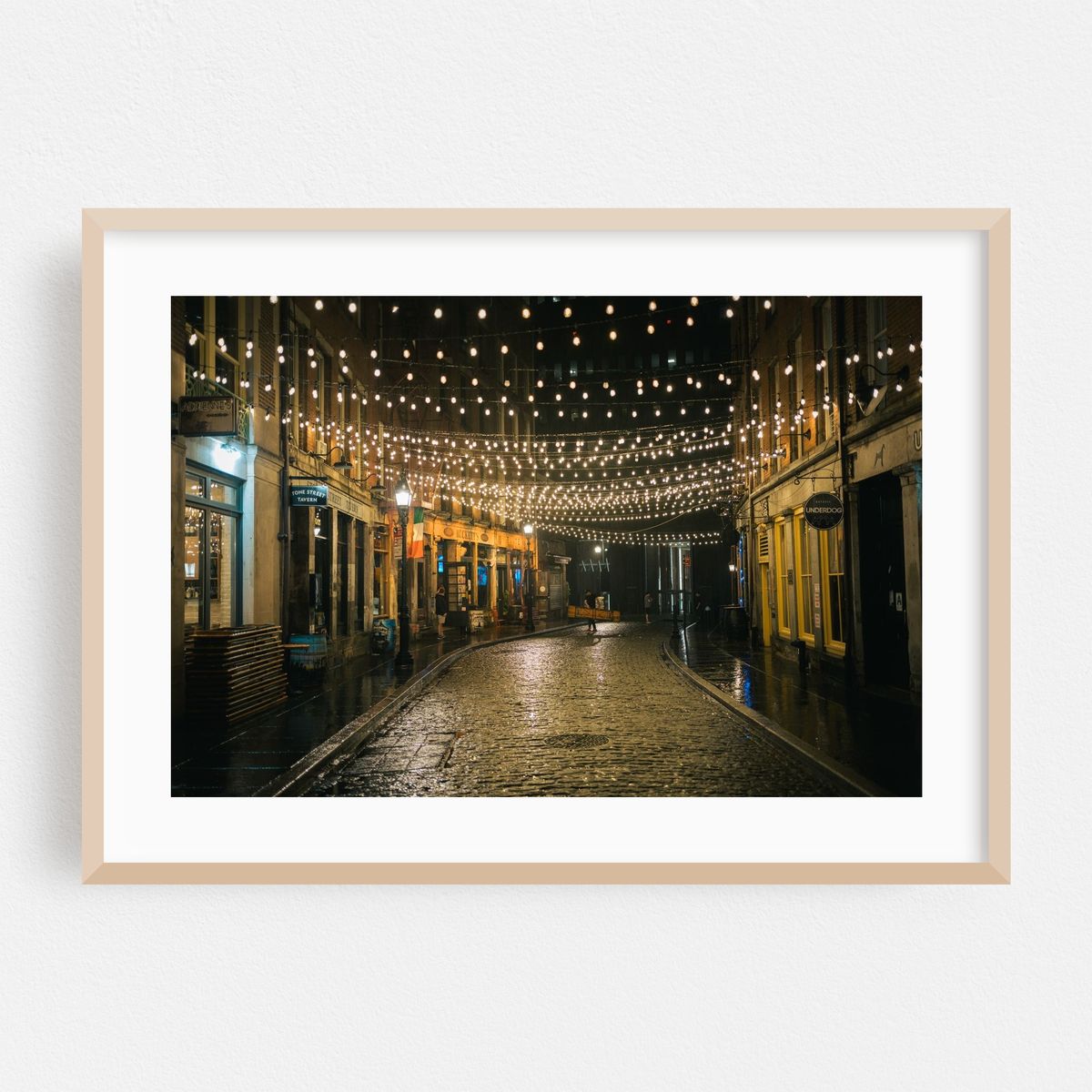 Rainy Night on Stone Street 02 – image 1 of 6