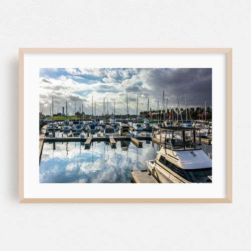 Clouds over the Marina