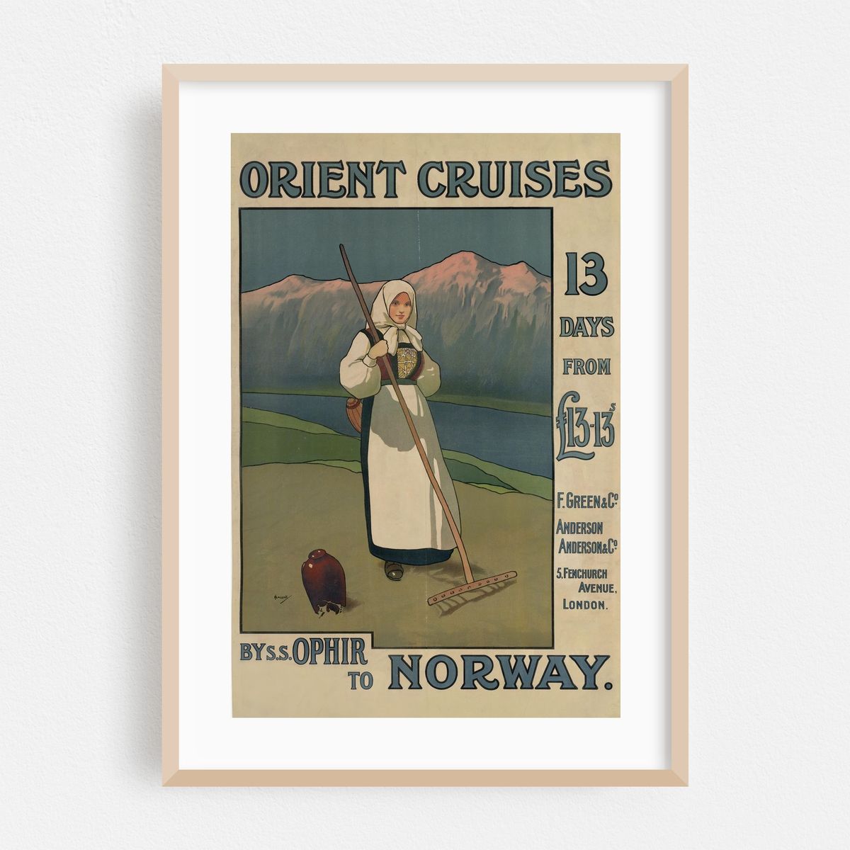 Orient Cruises by S.S. Ophir to Norway – image 1 of 4