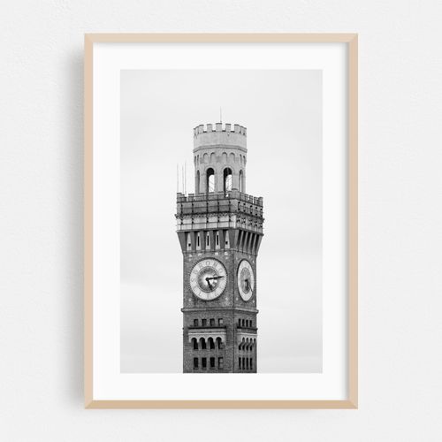 Bromo-Seltzer Tower B&W