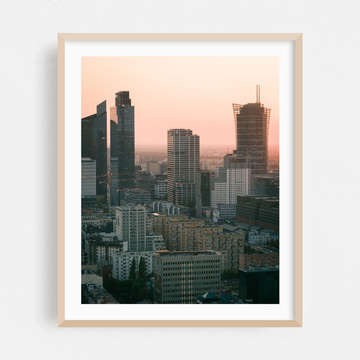 Sunset from Palace of Culture and Science, Warsaw 01 – image 1 of 12