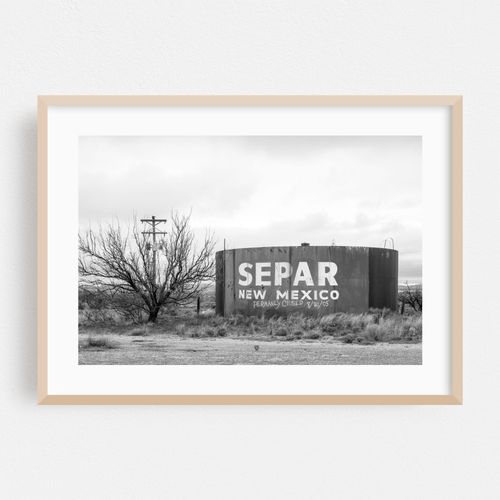 Separ, New Mexico B&W