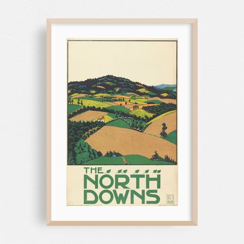 The North Downs, London Underground (1915)
