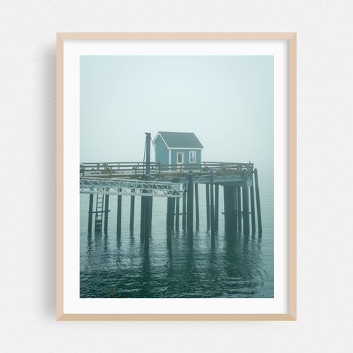 Pier in Fog, Beals Island