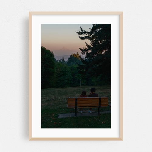 Mount Hood Gazing at Sunset