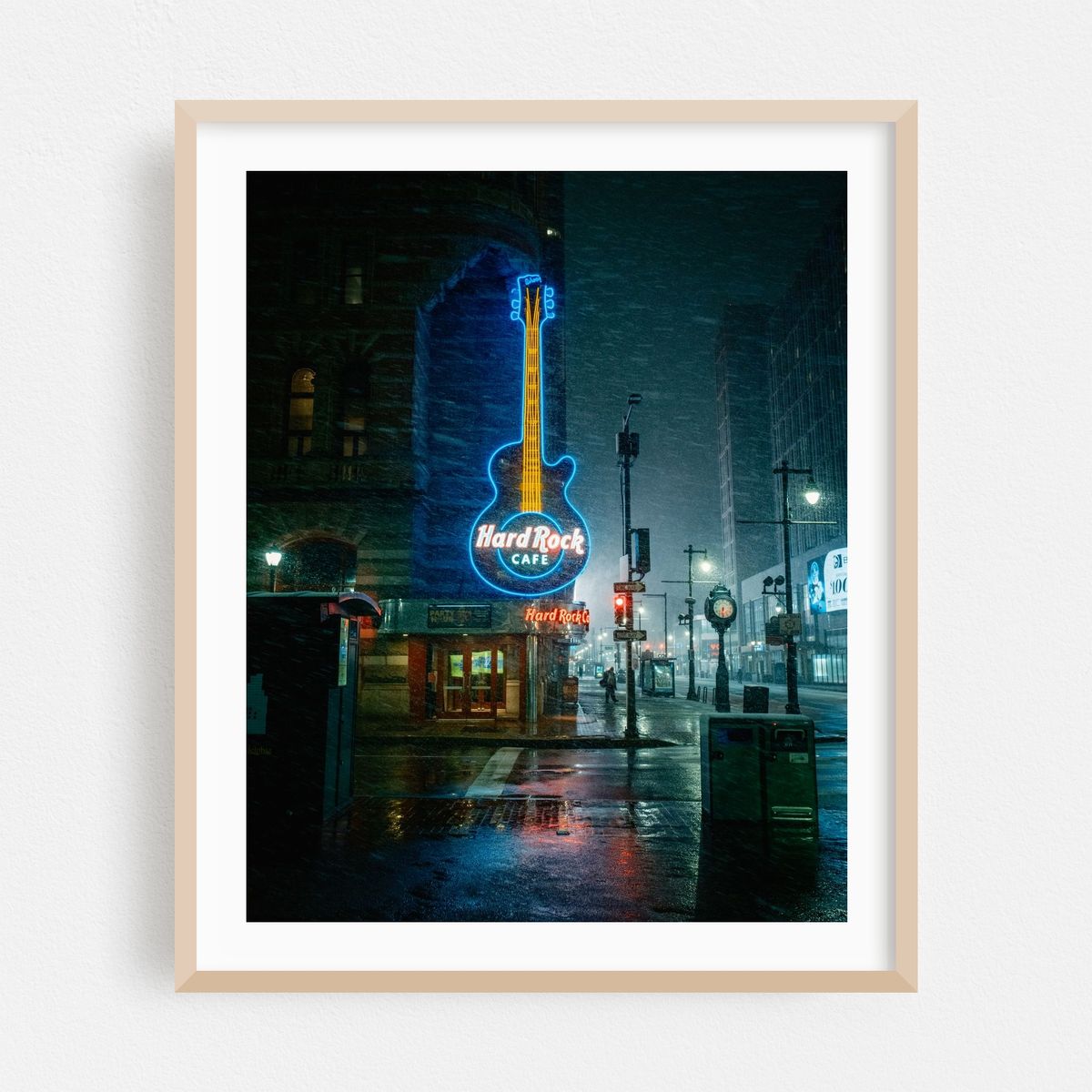 Snowy Night at Hard Rock Cafe, Philadelphia – image 1 of 12