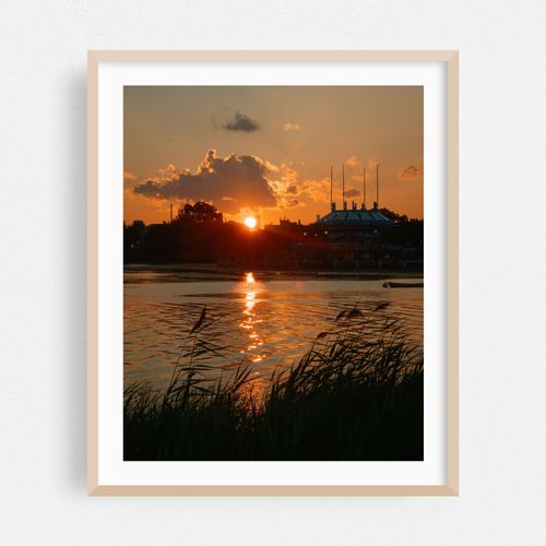 Sunset at Flushing Meadows Corona Park, Queens