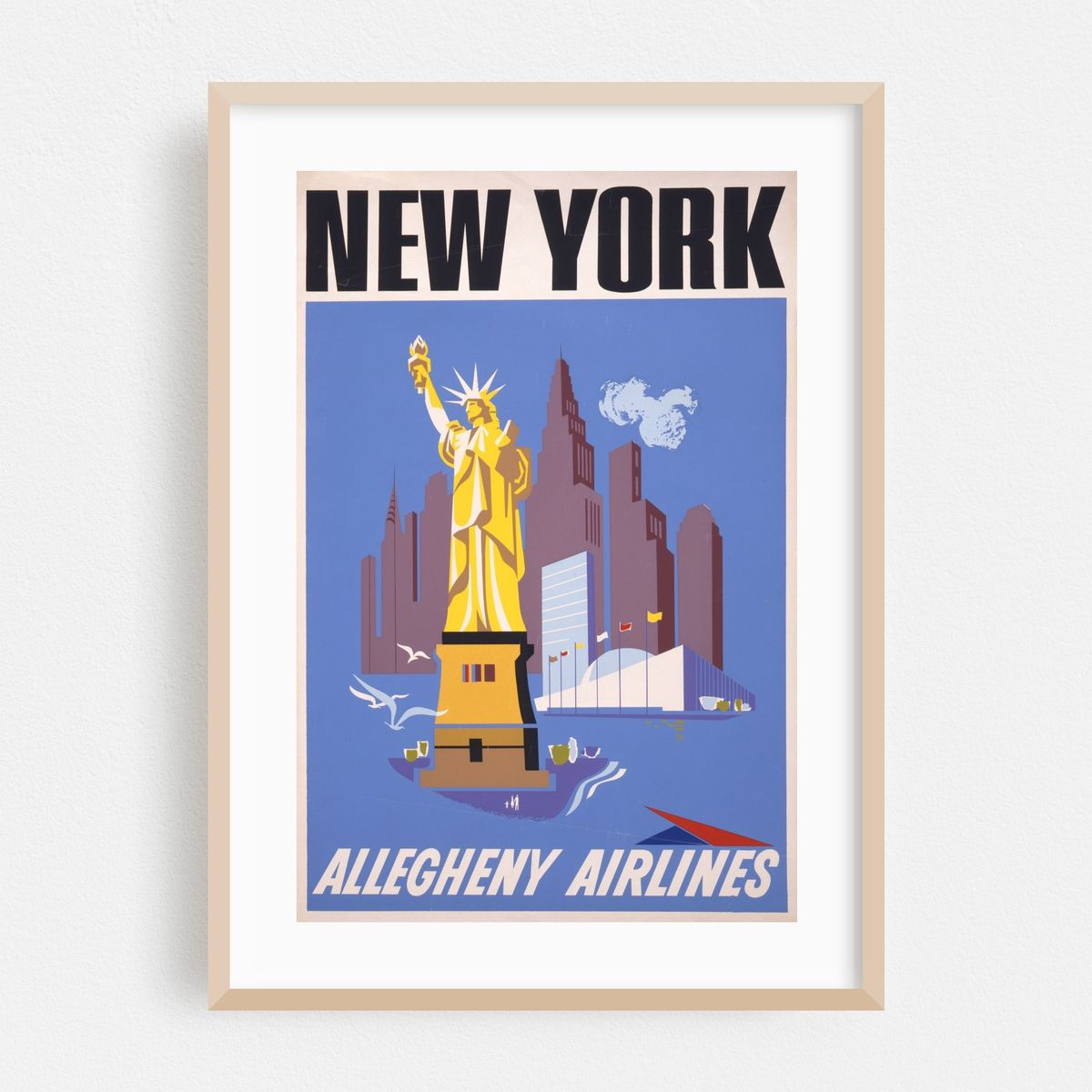 New York – Allegheny Airlines (1950) – image 1 of 4