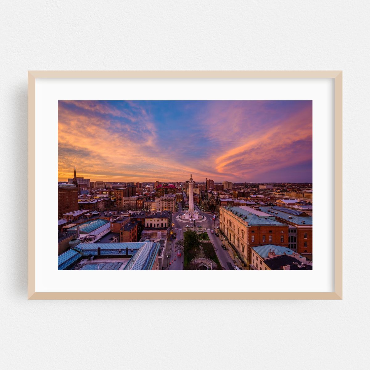 Sunset over the Washington Monument – image 1 of 6