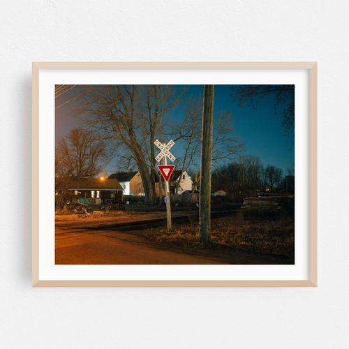 Railroad Crossing in First Ward, Buffalo