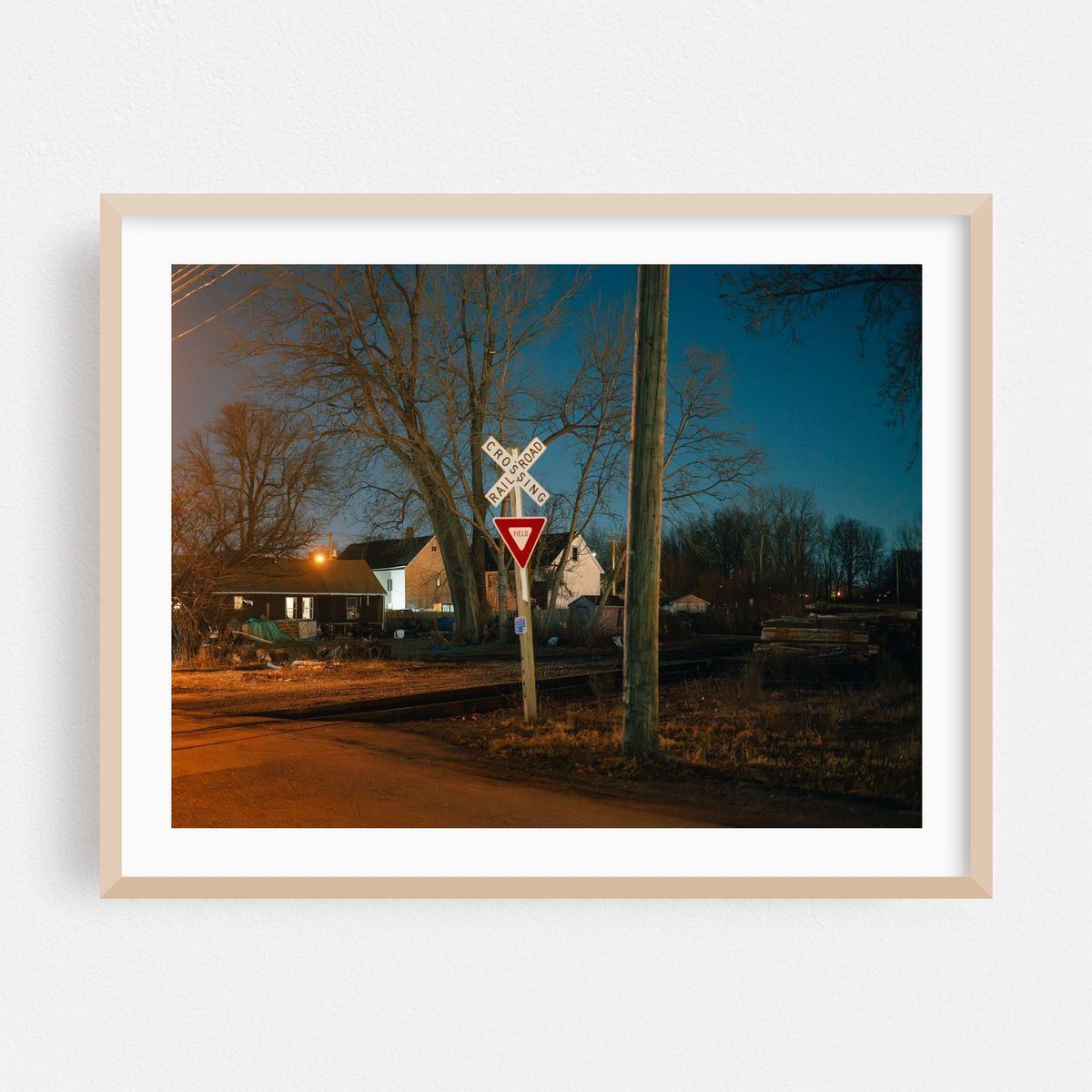 Railroad Crossing in First Ward, Buffalo – image 1 of 3