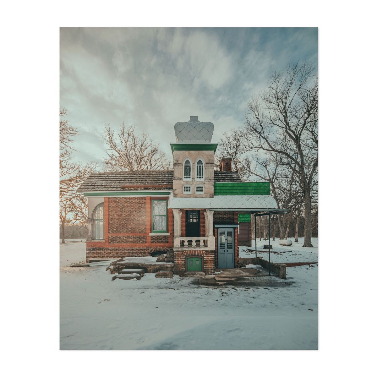 Woodland Palace in Winter – image 1 of 2