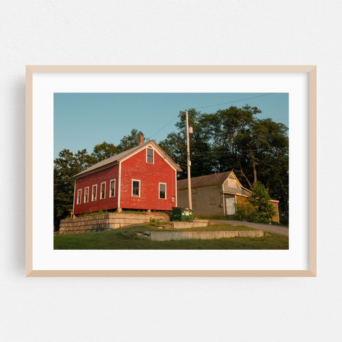 Red House in Shelburne Falls