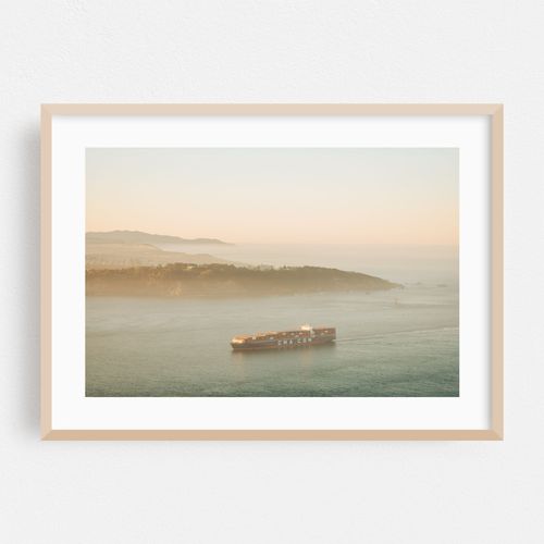 Ship Entering San Francisco Bay 02