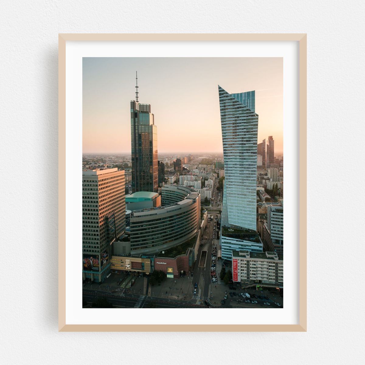 Sunset from Palace of Culture and Science, Warsaw 06 – image 1 of 12