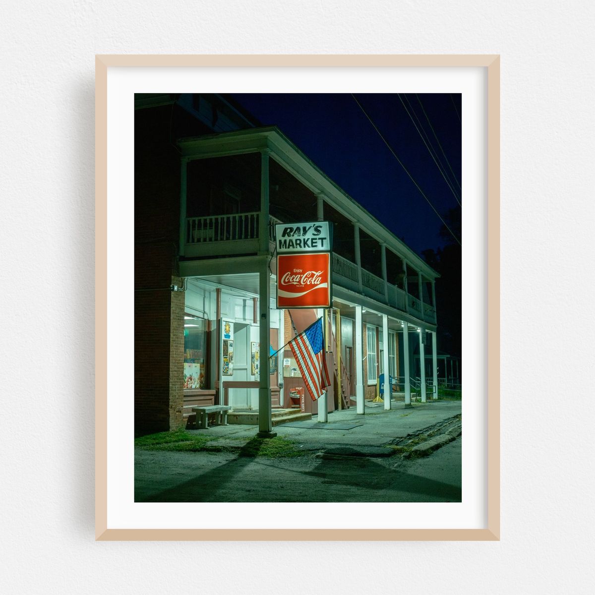 Rays Market at Night, Irasburg – image 1 of 12