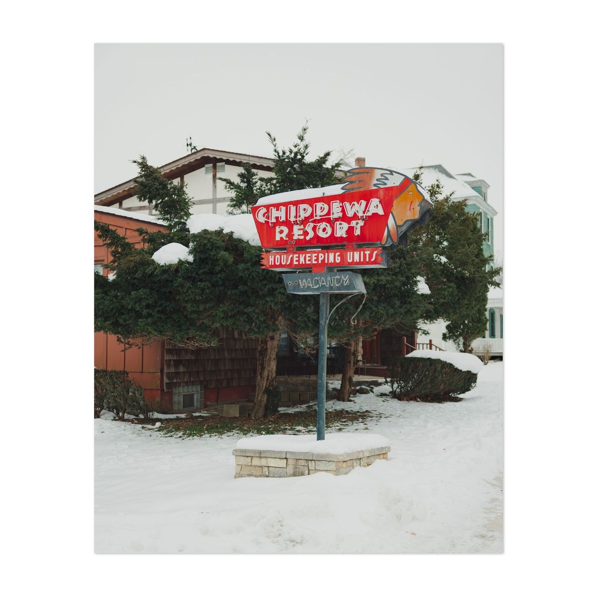 Chippewa Resort Sign 04 – image 1 of 2