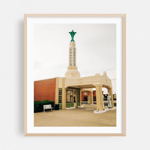 Conoco Tower Station, Route 66 02