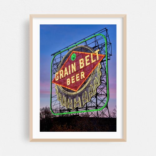 Beer At Sunset