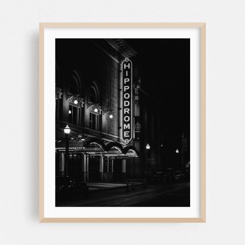 Hippodrome, Baltimore B&W