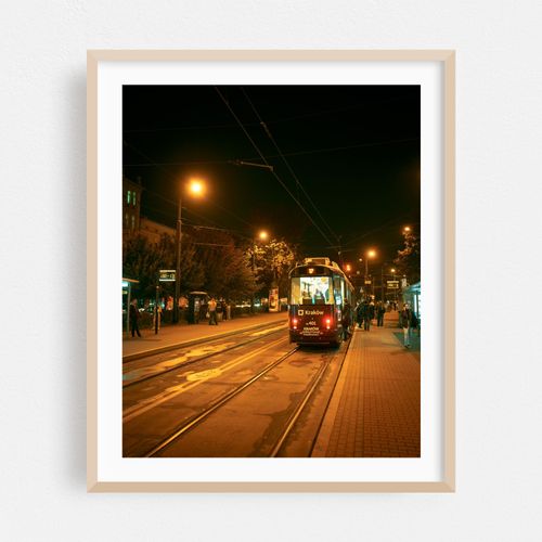 Tram at Starowiślna, Kraków