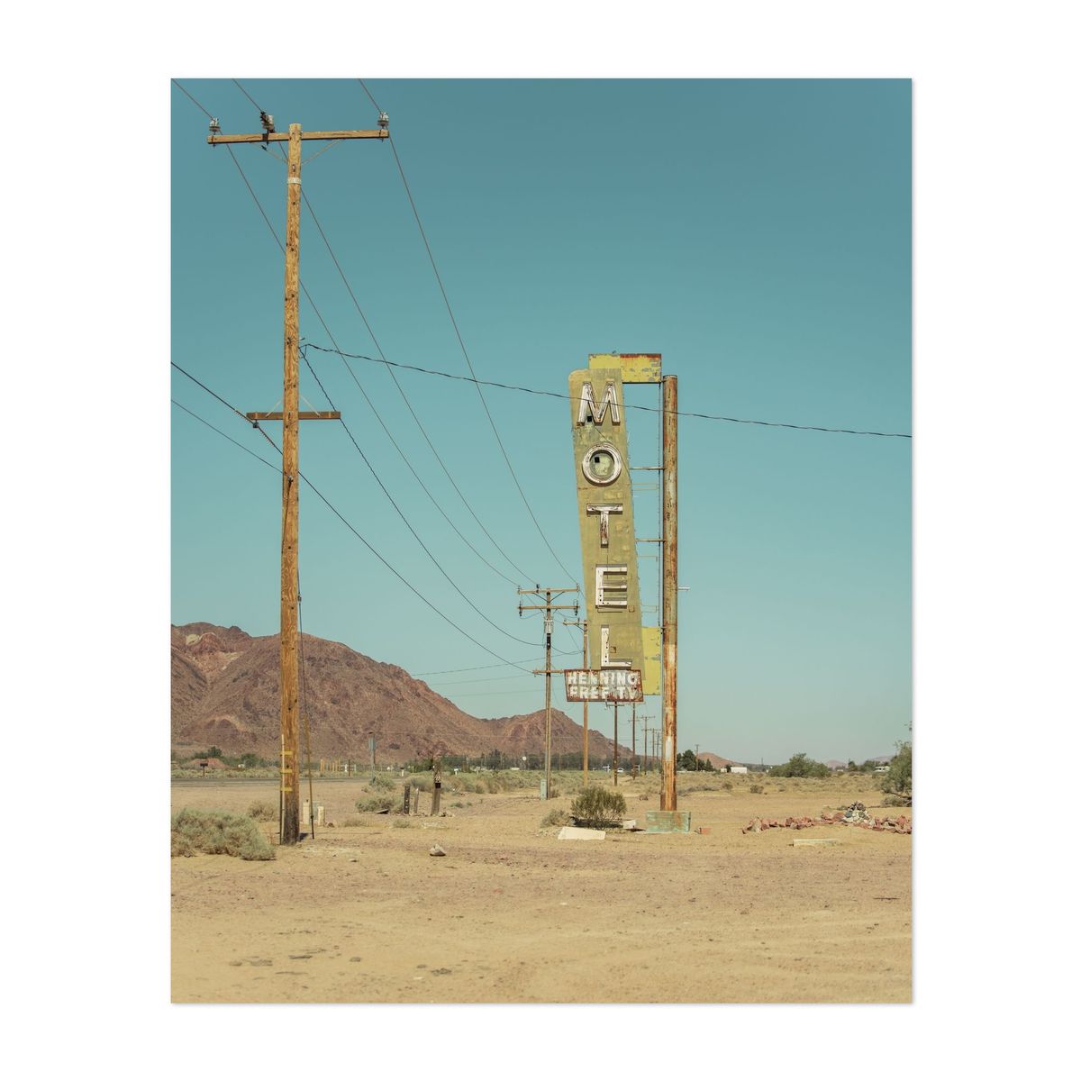 Old Henning Motel Sign 01 – image 1 of 2
