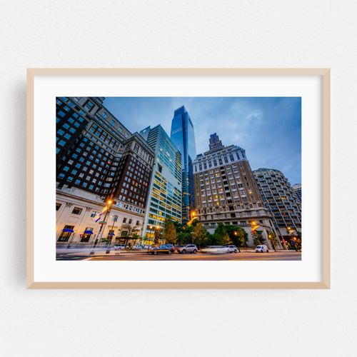 Along the Ben Franklin Parkway