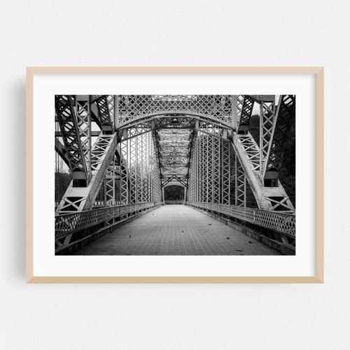 Bridge Along Paper Mill Road 02 B&W