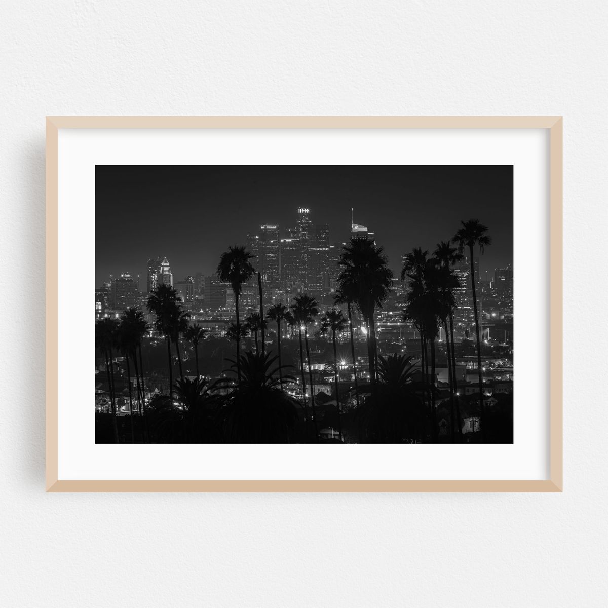 DTLA & Palms B&W – image 1 of 6